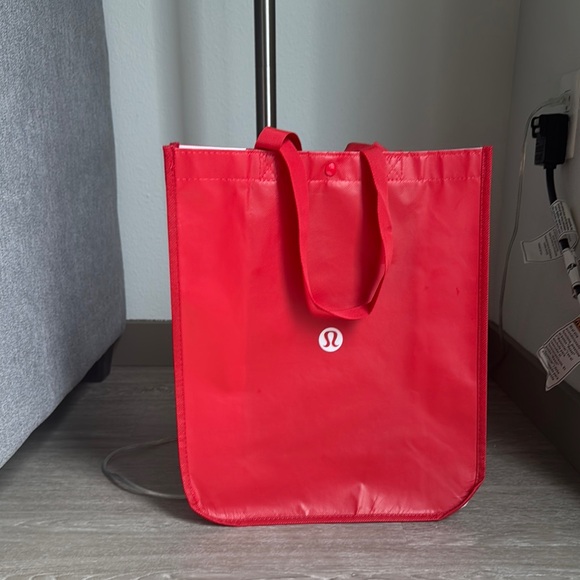 lululemon athletica Vibrant Red Tote - Picture 1 of 4